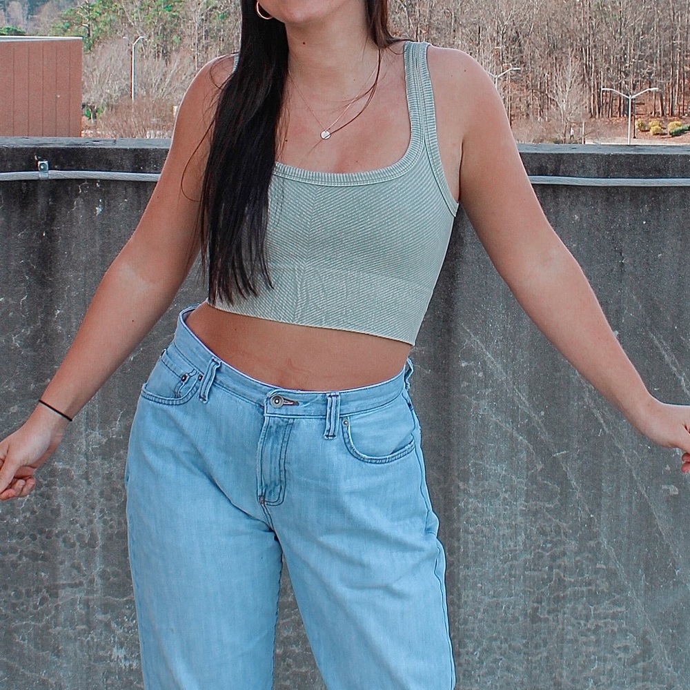ribbed crop top